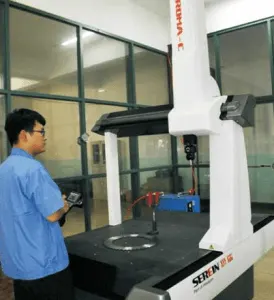 Coordinate measuring machine inspection of friction components