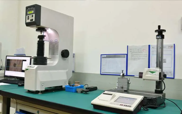 Hardness and material testing equipment
