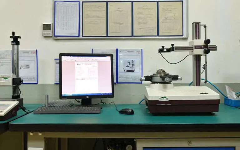 Laboratory inspection equipment and computer analysis